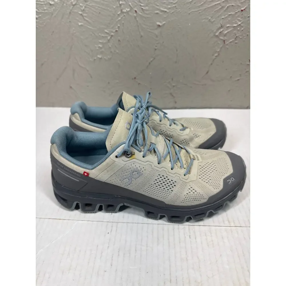 ON CLOUD Venture Womens Athletic Training Running Walking Shoes Gray Size‎ 8.5